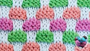 Point tricot Briques Lidia Crochet Tricot