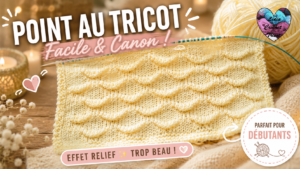 Point tricot Dentelles Lidia Crochet Tricot